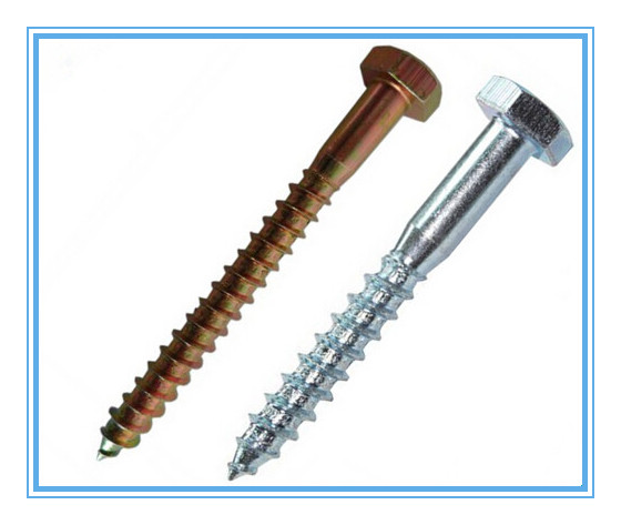 Stainless Steel Hex Head Wood Screw (DIN571)