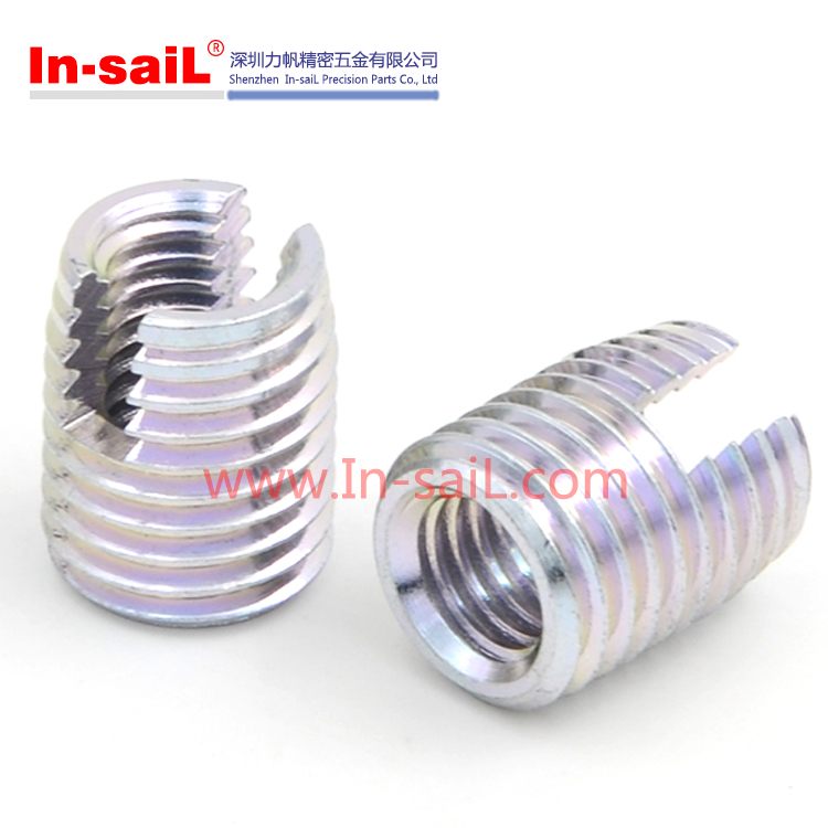 Stainless Steel Spiral-Locking Threaded Inserts