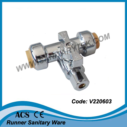 Push Connect * Compression Angle Valve (V220602)