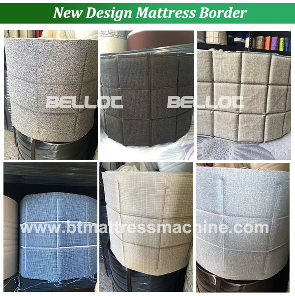 New Design Bedroom Furniture Mattress Border Material