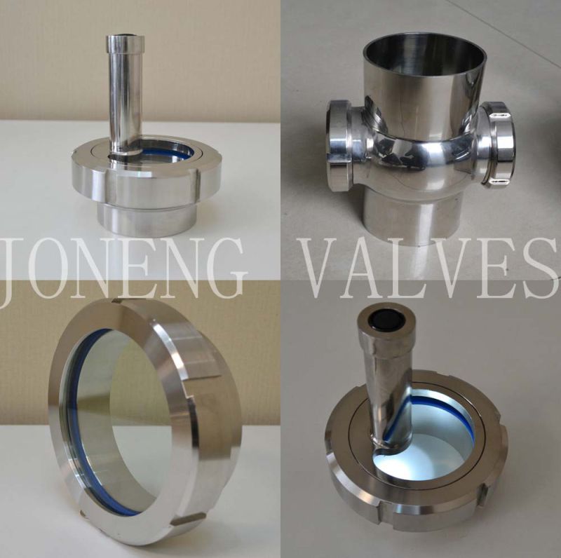 Stainless Steel Sanitary Grade Sight Glass with Light (JN-SG2009)