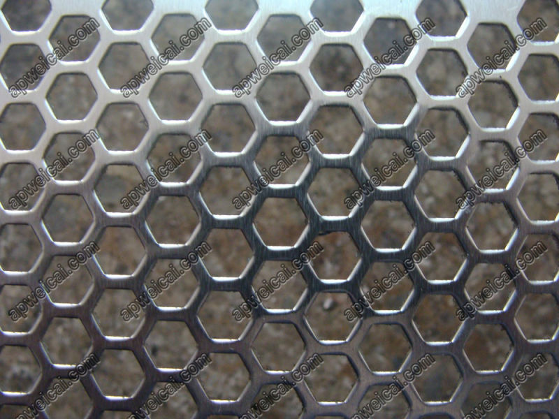 Steel, Stainless Steel, Aluminimum Punched Mesh