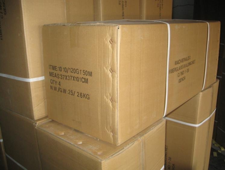 carton package fiberglass cloth