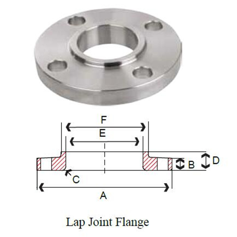 Stainless Steel Raised Face Lap Joint Flange