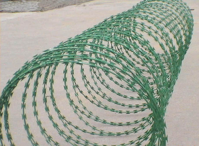 Spiral Razor Barbed Wire for Fencing Security