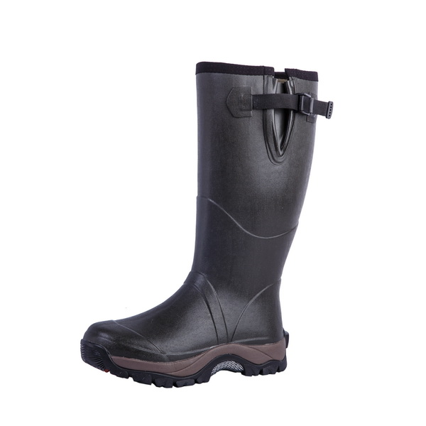 Good Quality Rubber Boots Rain Boots Boots Two Color Sole (66608N)