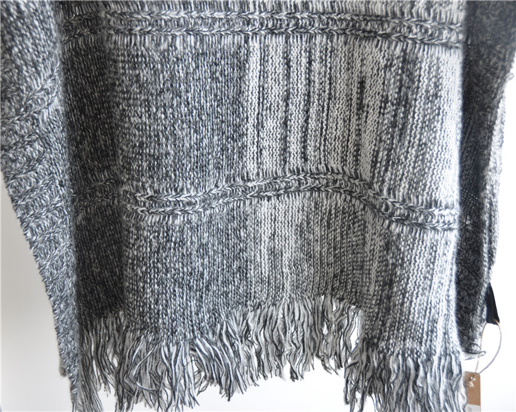 100%Acrylic Side Open Knit Cheap Women Sweater