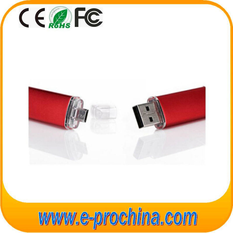 (EJ002) Customized Logo Mobile Phone OTG USB Flash Drive