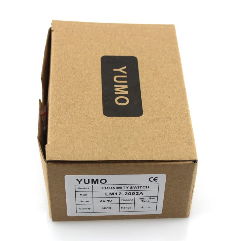 Yumo Lm12-2002A Sensing Range 4mm Flush SCR Nc 90-250VAC M12 Cylinder Inductive Proximity Sensor