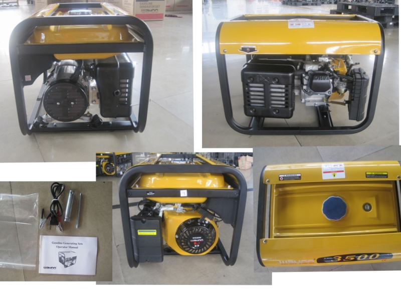 CE 2500W Air Cooled 6.7HP Honda Engine Gasoline Generators (WH3500)