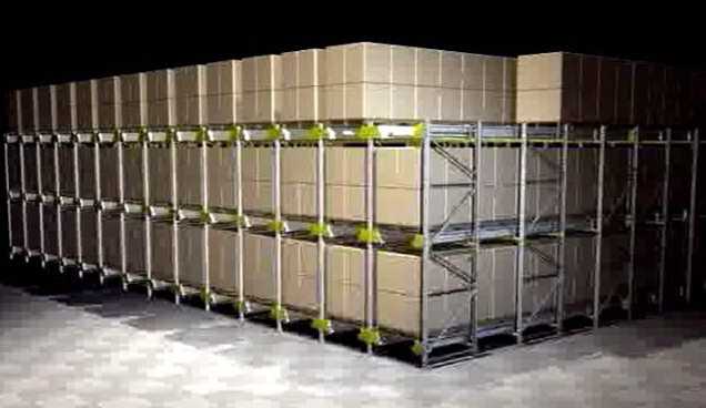 Radio Shuttle Pallet Racking System for Cold Store