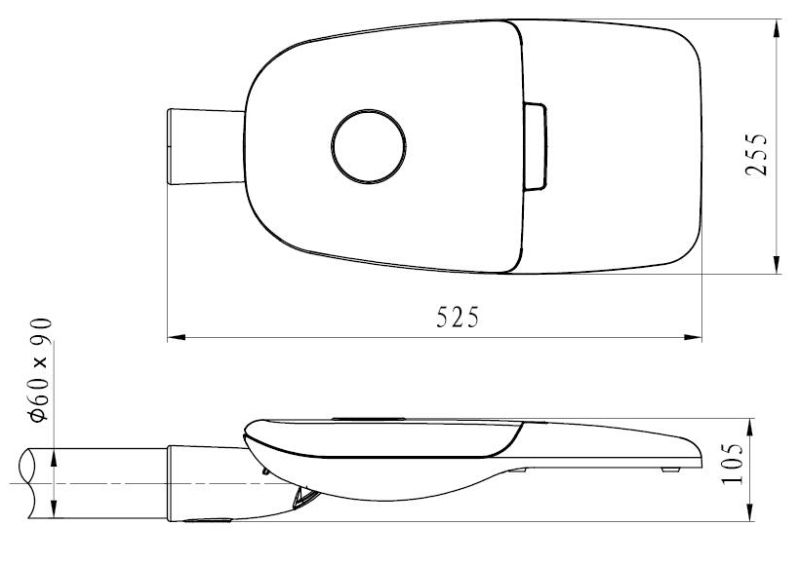 Smart Control LED Lighting LED Street Light