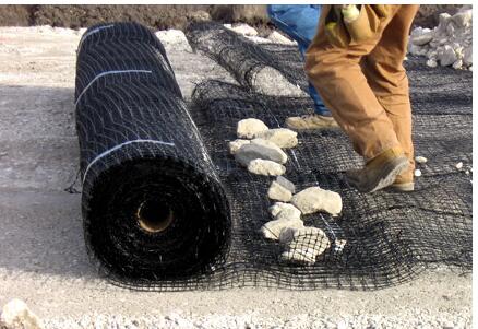 Fiberglass Geogrid for Embankment Reinforcement