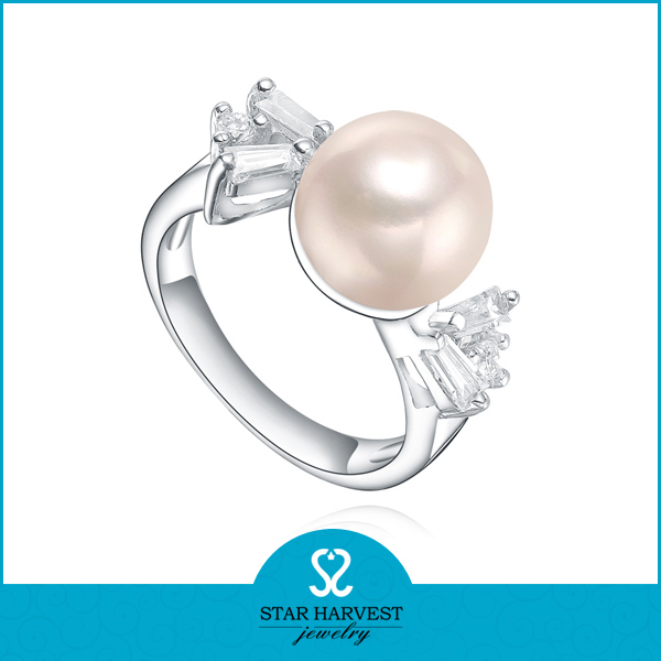 Wedding Occean Pearl Finger Ring (SH-R0614)