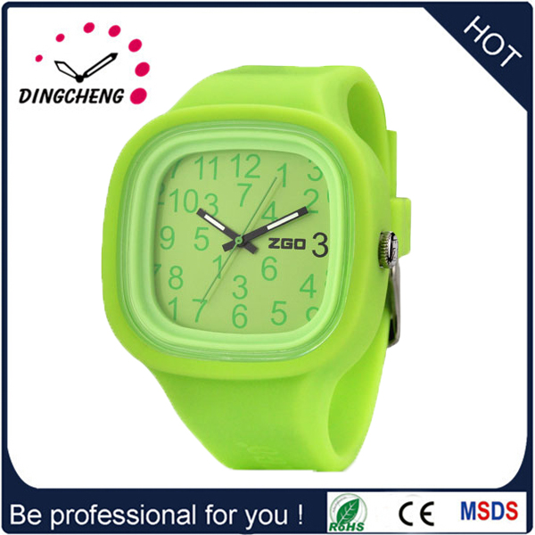 High Quality Cheap Price Japan Movt Silicone Watch (DC-1023)