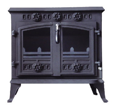 Traditional Wood Burning Stove, Cast Iron Stove