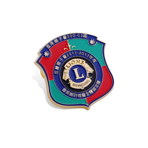 Coin Soft Enamel Badge, Competition Lapel Pin (GZHY-FFL-005)