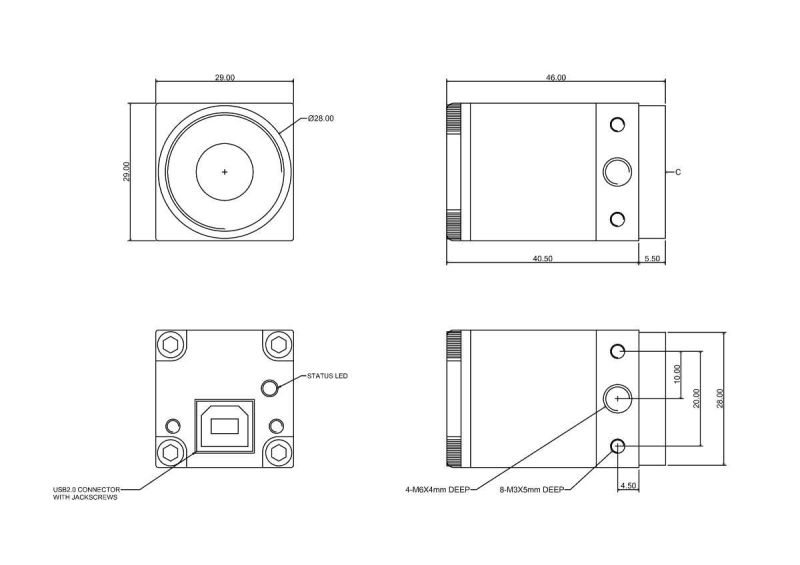 Bestscope Buc3a-320c Smart Industrial Digital Cameras