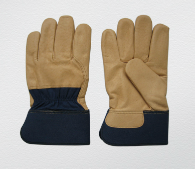 Pig Grain Palm and Back Winter Glove (3515)