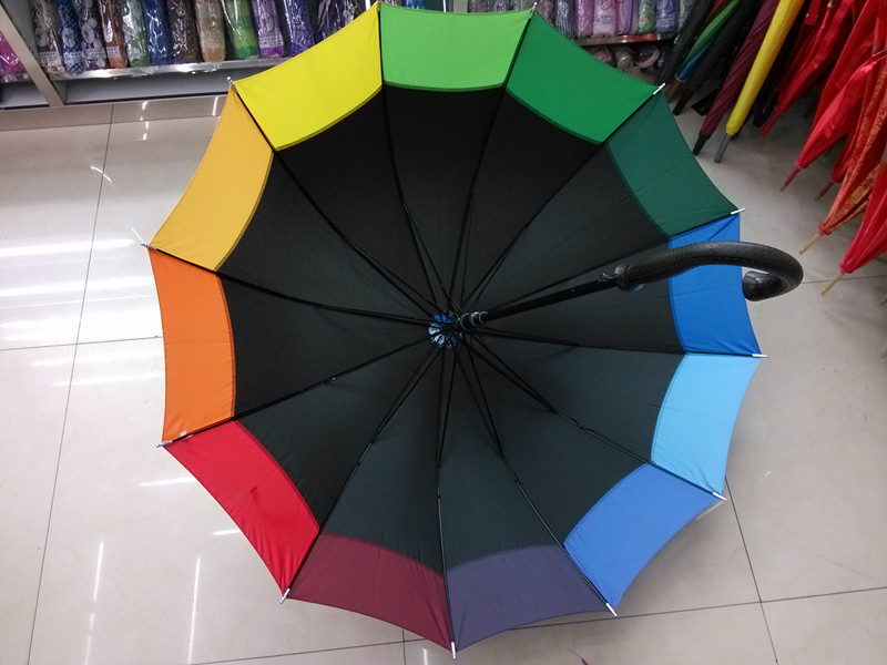 Colorful Printing Straight Umbrella (JYSU-08)