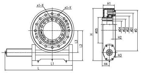 Supply Lyhy Slewing Drives (From 3inch to 25 inch)