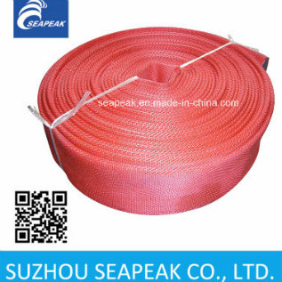 Fire Hose with Red Jacket