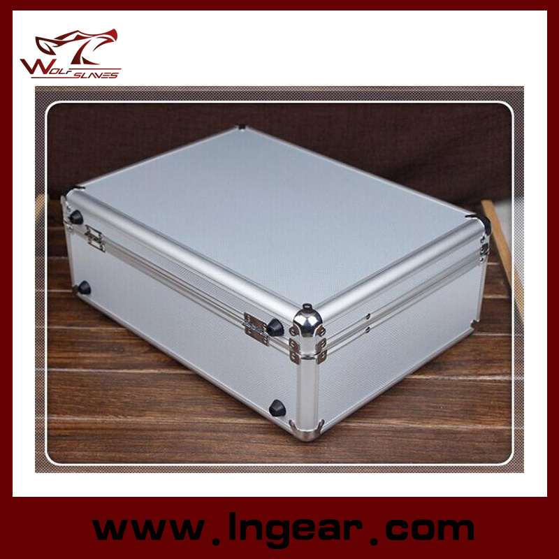 Tool Box 28cm Aluminum Alloy Tool Case for Pistol Gun Case Waterproof Case