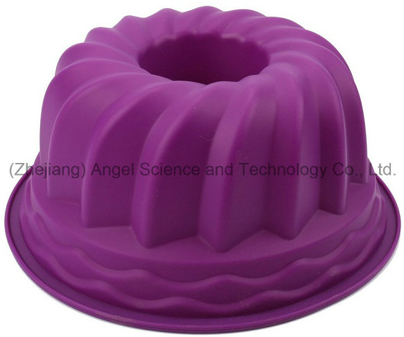 Hot Sale 9 Inch Party Silicone Chiffon Cake Pan Bakeware Sc56