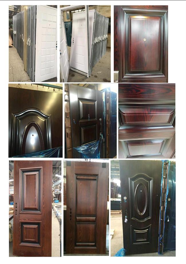 Six Panel Hot Sale High Quality Steel Door (RA-S045)