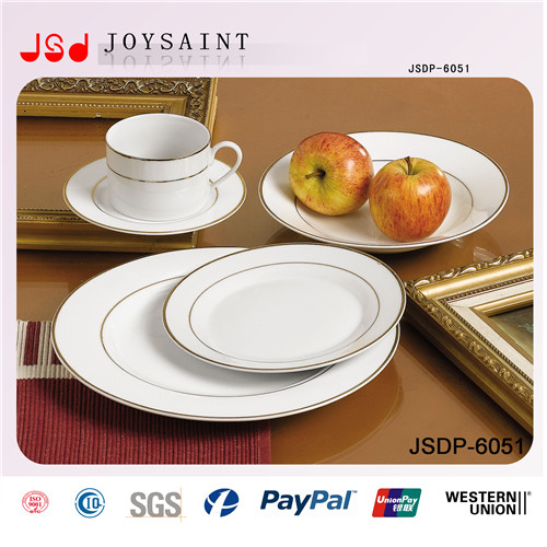 47PCS Square Shape Porcelain Tableware