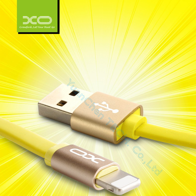 OEM Xo 2.1A Data USB Cord Lightning Charging Phone Cable for iPhone 6 iPad