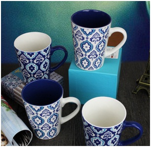 Gifts Wholesale Creative Personality Ceramic Cup, Hand-Painted Decorative Pattern