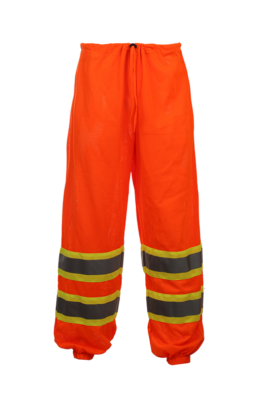 High Visibility Safety Rain Pants Waterproof for Adults