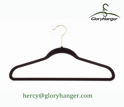 Hanger Factory Velvet Plastic Hanger Wholesale