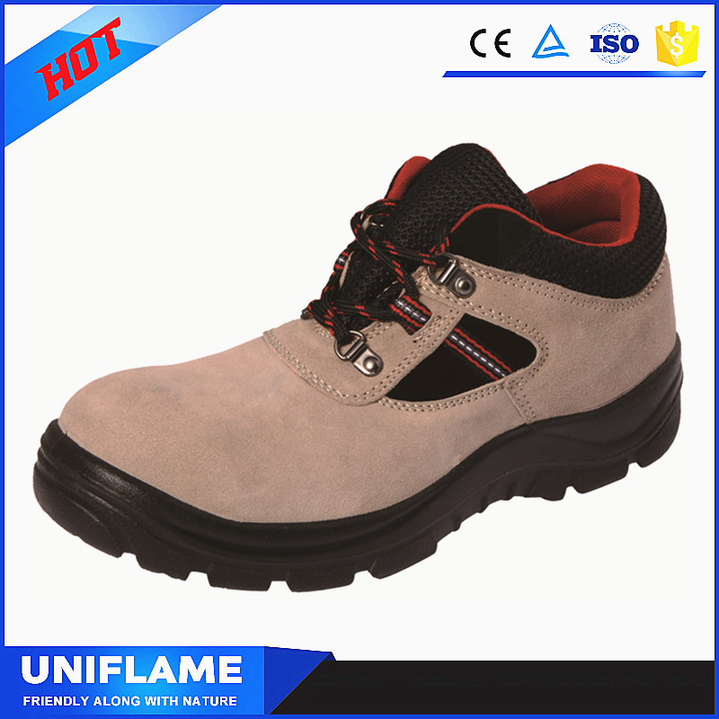 Suede Leather Women Warm Work Safety Shoes