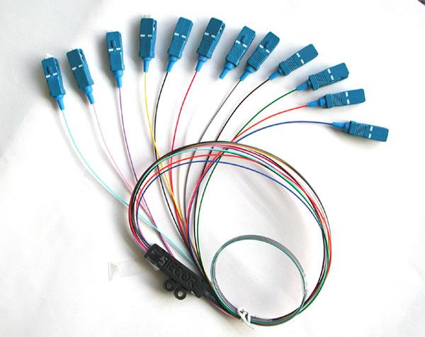 Sc Fiber Optic Pigtail 12 Colors Pigtail