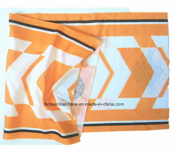 OEM Produce Customized Logo Printed Multifunctional Magic Seamless Tubular Scarf