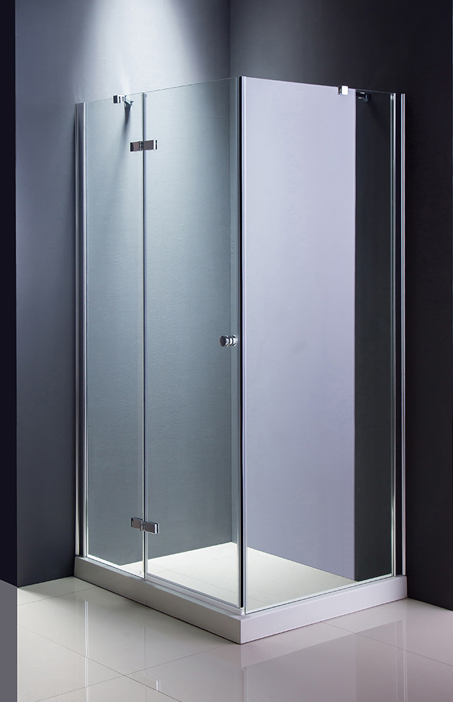 Clear Glass Simple Shower Enclosure