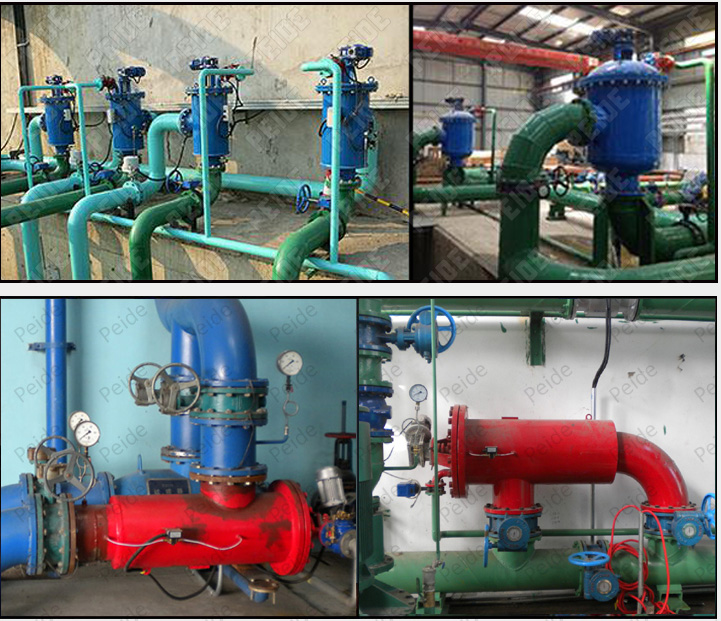 Automatic Brushaway Water Filter System for Industrial Water Treatment