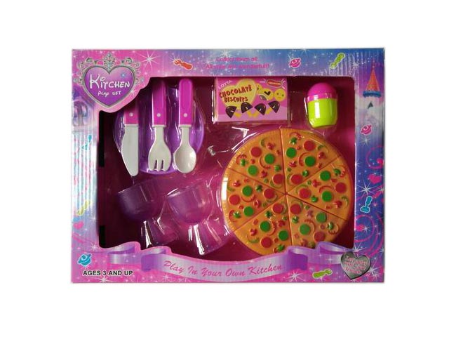 Interesting Children Plastic Toy Kitchen Set