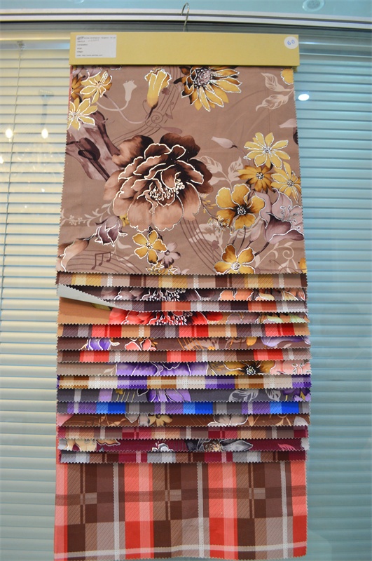 Curtain Fabric with Printed Styled-Cheap Price EDM0429