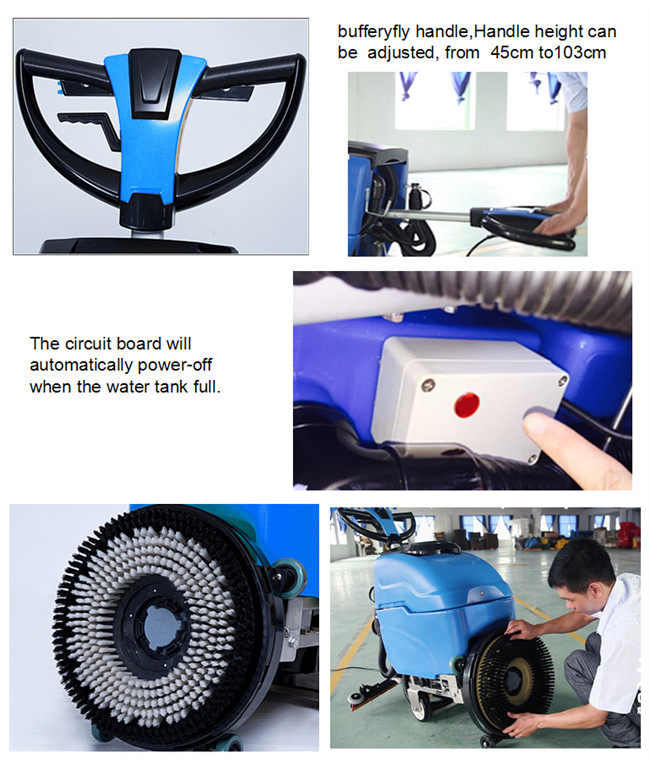 Multifunction Hotel Cleaning Equipment, Floor Scrubber Dryer