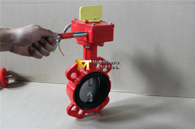 Lever Operated Wafer Butterfly Valve with Double Half Shaft (D71X-10/16)