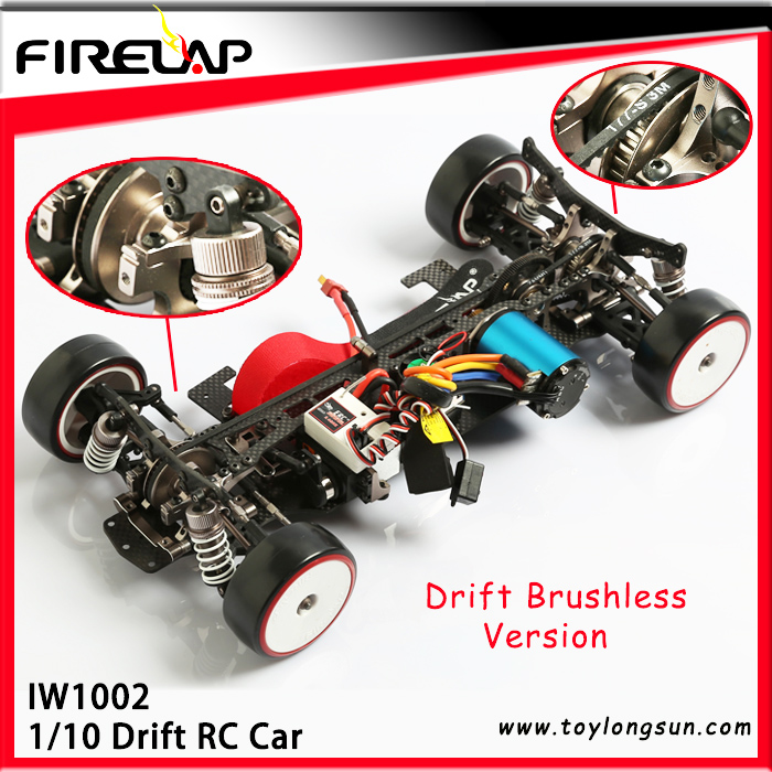 RC Drift Car 4WD 1/10 Scale Electric Power on Road Drift Racing Car Iw1002