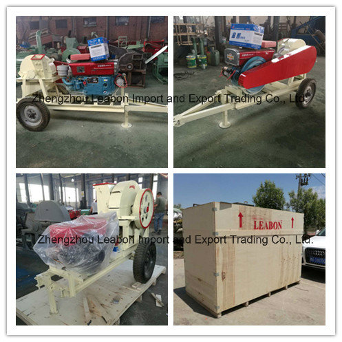 Mobile Diesel Engine Wood Chipper Machine