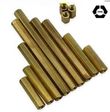 DIN6334 Threaded Brass Hexagon Coupling Nut