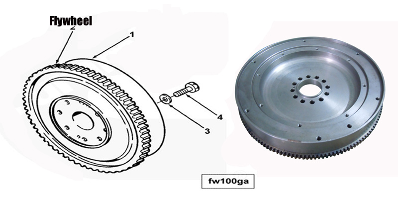 Dcec Cummins Flywheel for 200GF Generator