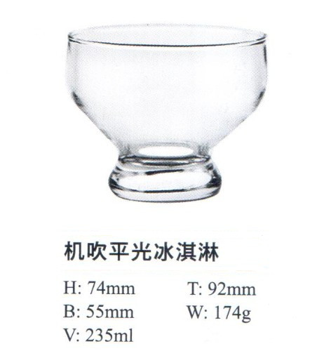 Machine Blow Glass High Quality Cup Glass Kb-Hn01028