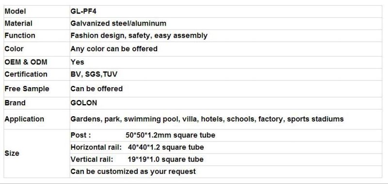 Powder Coated Fence Steel Panel, Modular Metal Fence