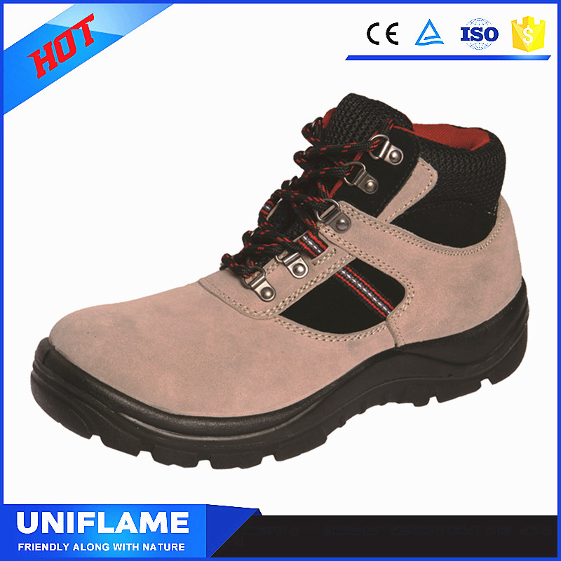 Stylish Woodland Women Work Steel Toe Cap Leather Safety Shoes